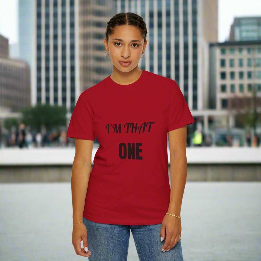 I’m That One Graphic T-Shirt – Funny Confident Statement Tee Gift - WJMAPPAREL.COM