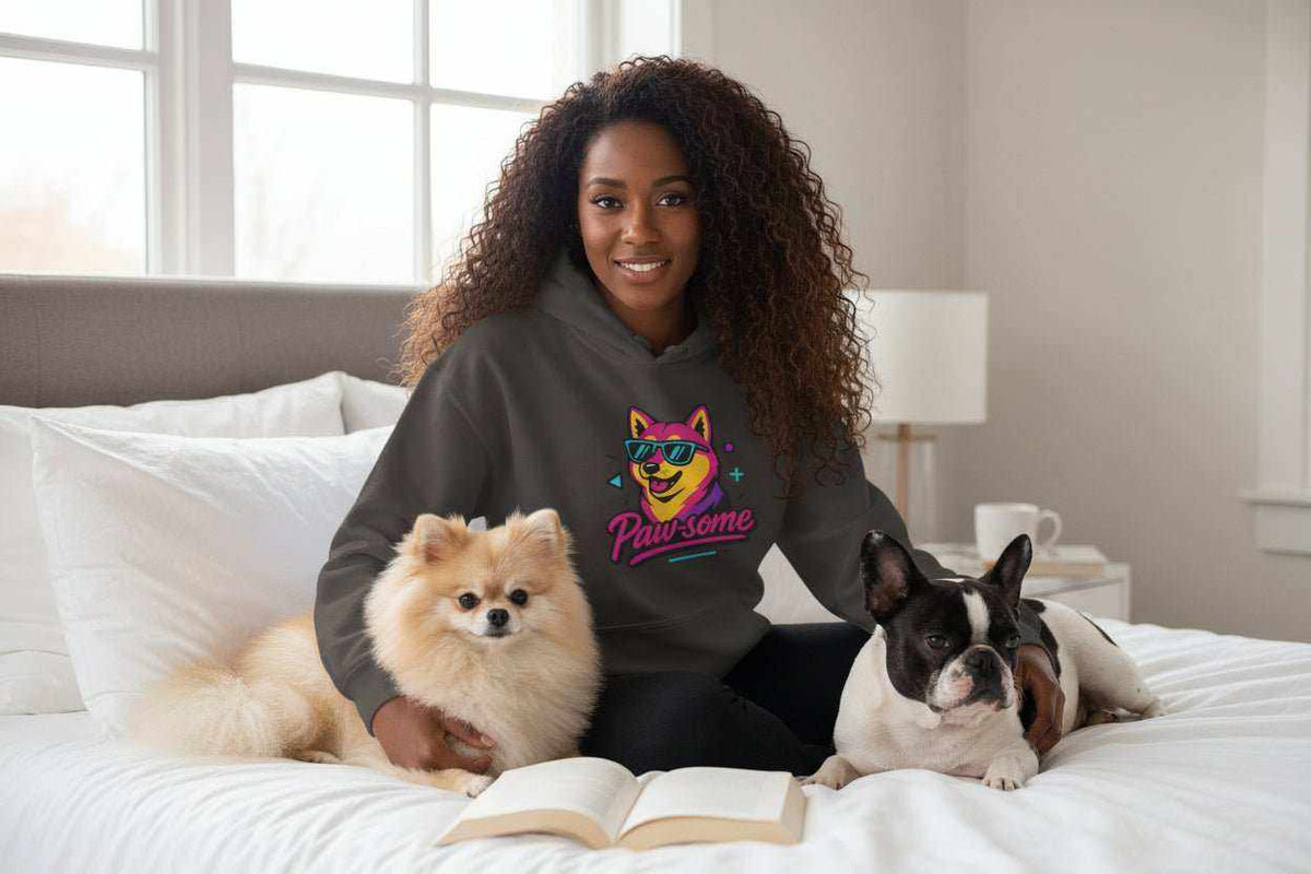 Paw - Some Neon Dog Hoodie – Funny Dog Lover Sweatshirt Gift for Pet Parents - WJMAPPAREL.COM