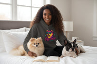 Paw-some Neon Dog Hoodie