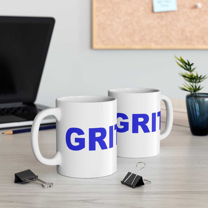 GRIT 11oz Coffee Mug – Motivational Success Mindset Gift - WJMAPPAREL.COM