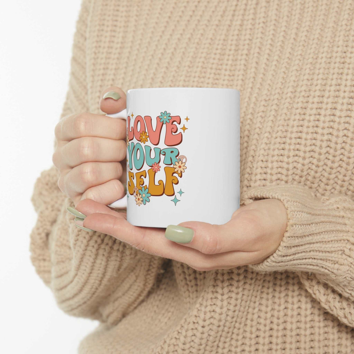 Love Yourself 11oz Mug – Self Love Inspirational Coffee Mug Gift - WJMAPPAREL.COM
