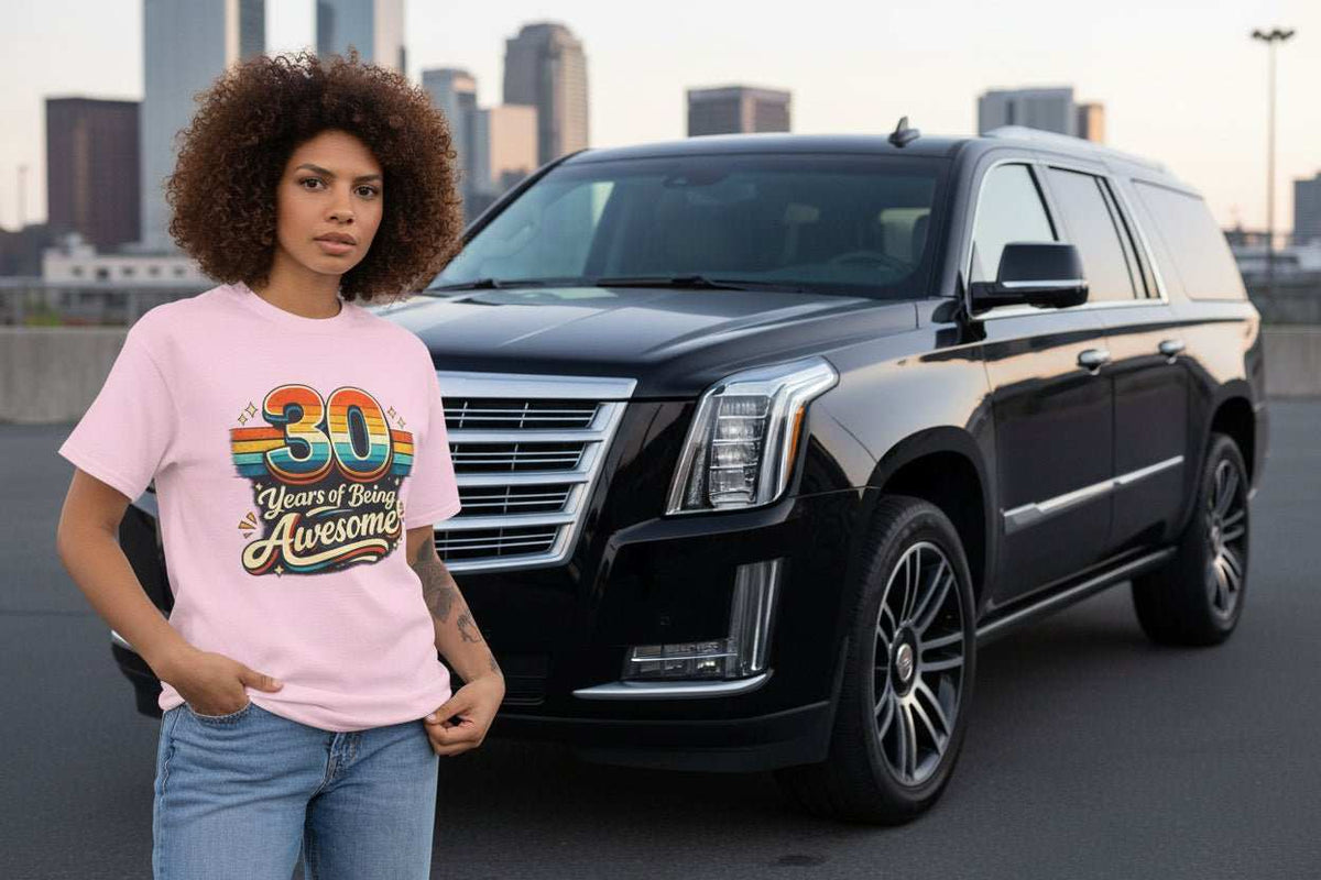 30 Years of Being Awesome T-Shirt - WJMAPPAREL.COM