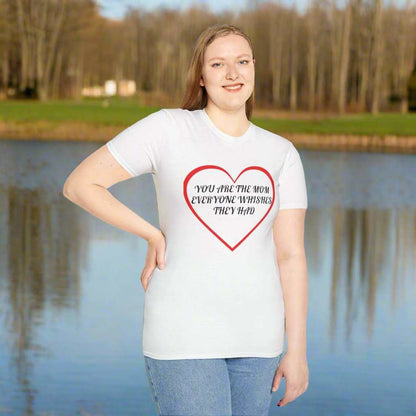 Mom Wishes They Had Me T-Shirt – Funny Mother’s Day Graphic Tee Gift - WJMAPPAREL.COM