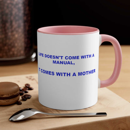 Life Manual: Ask Mom 11oz Mug – Funny Mom Coffee Mug Gift - WJMAPPAREL.COM
