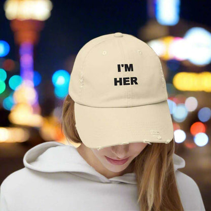 I’m Her Dad Hat – Bold Confident Adjustable Cap Gift - WJMAPPAREL.COM