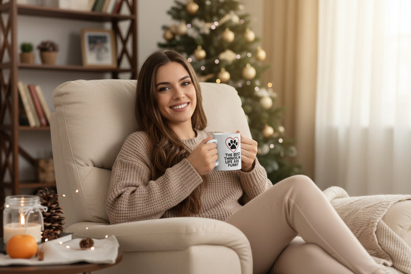 Best Things in Life Are Furry 11oz Mug