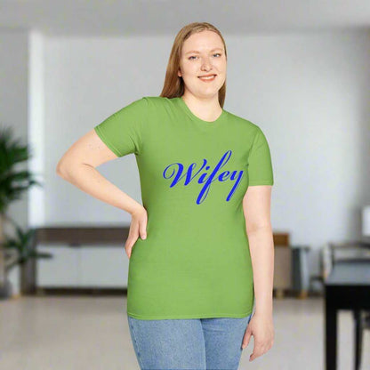 Wifey T-Shirt – Cute Wife Graphic Tee Anniversary Gift - WJMAPPAREL.COM