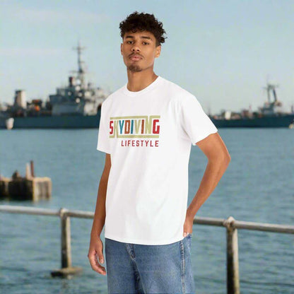 Skydiving Is A Lifestyle T-Shirt – Extreme Sports Graphic Tee Gift - WJMAPPAREL.COM