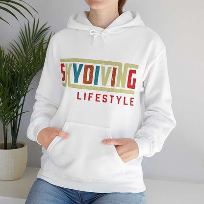Skydiving Lifestyle Hoodie – Extreme Sports Graphic Sweatshirt Gift - WJMAPPAREL.COM