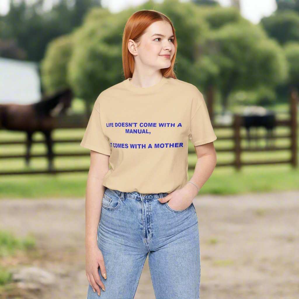 Life Manual: Ask Mom T-Shirt – Funny Mother’s Day Graphic Tee Gift - WJMAPPAREL.COM