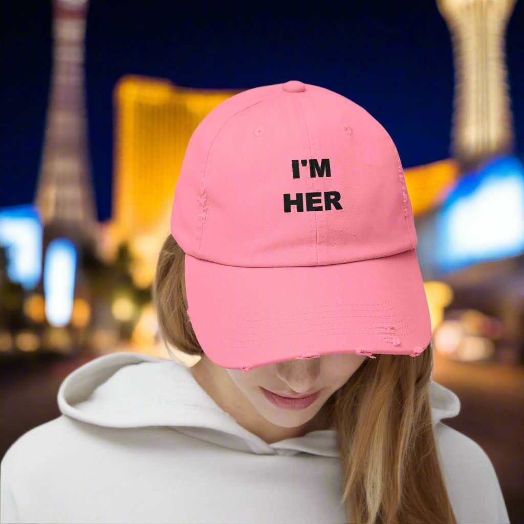 I’m Her Dad Hat – Bold Confident Adjustable Cap Gift - WJMAPPAREL.COM