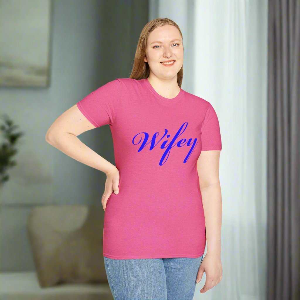 Wifey T-Shirt – Cute Wife Graphic Tee Anniversary Gift - WJMAPPAREL.COM