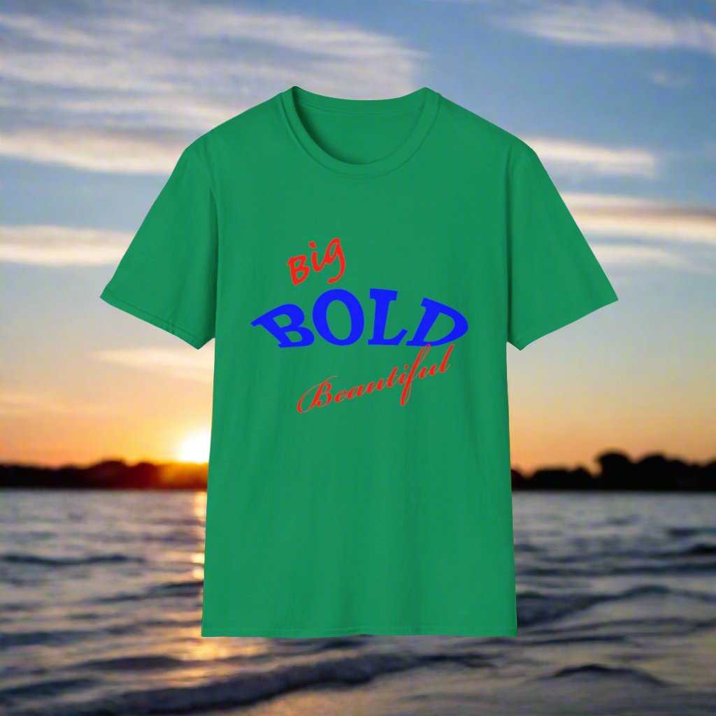 Big Bold Beautiful T-Shirt – Empowering Graphic Tee Gift for Women - WJMAPPAREL.COM
