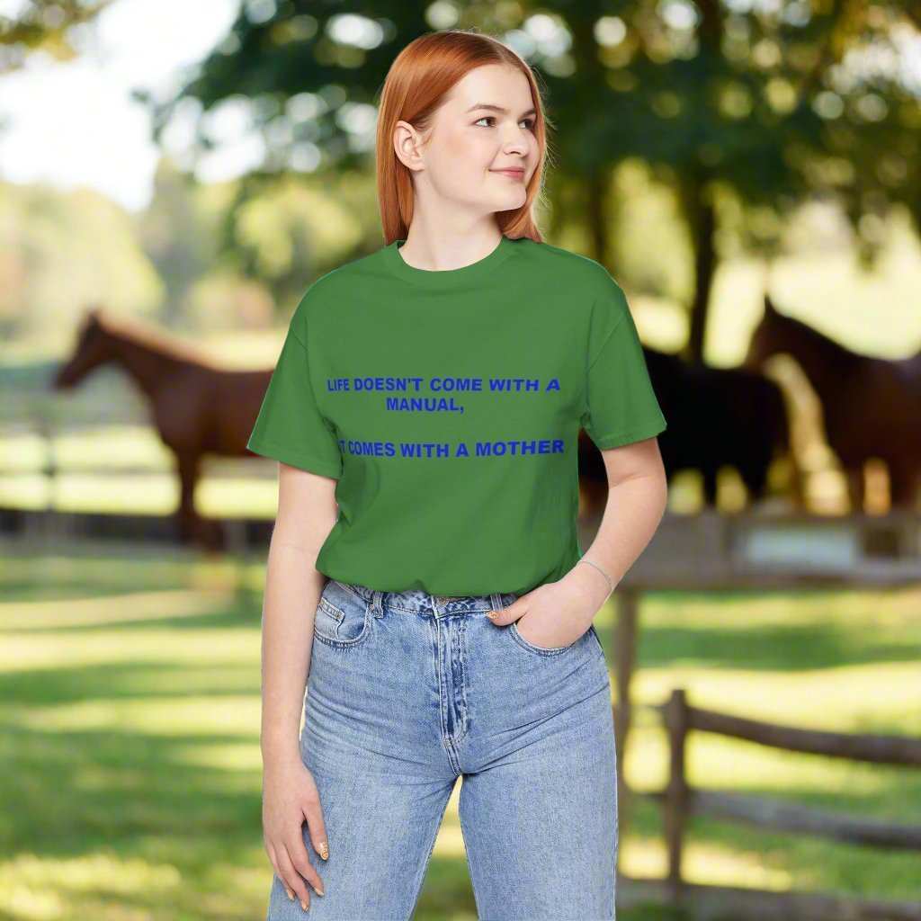 Life Manual: Ask Mom T-Shirt – Funny Mother’s Day Graphic Tee Gift - WJMAPPAREL.COM