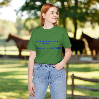 Life Manual: Ask Mom T-Shirt – Funny Mother’s Day Graphic Tee Gift - WJMAPPAREL.COM