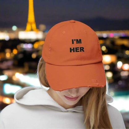 I’m Her Dad Hat – Bold Confident Adjustable Cap Gift - WJMAPPAREL.COM