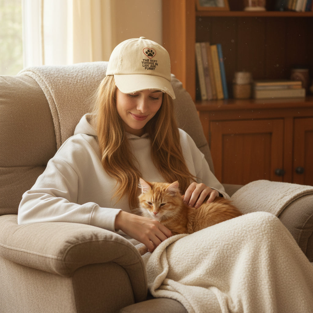 Best Things in Life Are Furry Hat