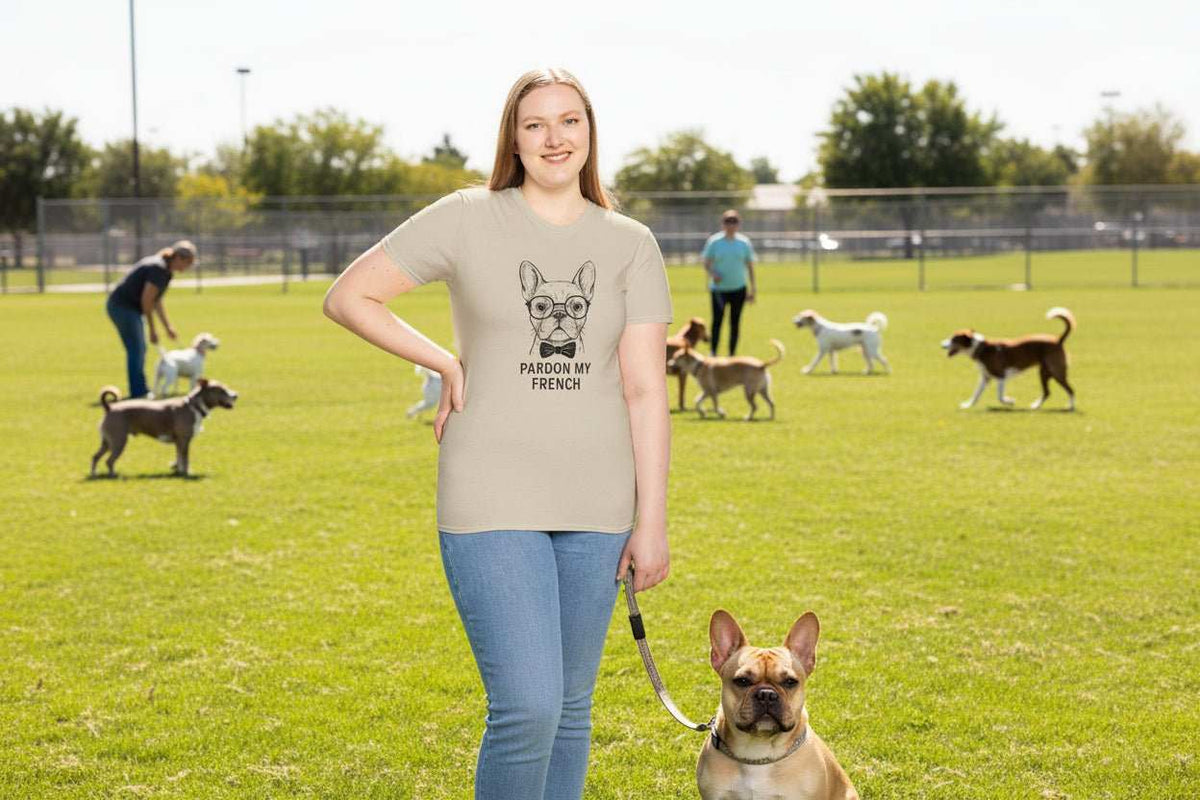 French Bulldog With Glasses T-Shirt – Funny Frenchie Lover Gift Tee - WJMAPPAREL.COM