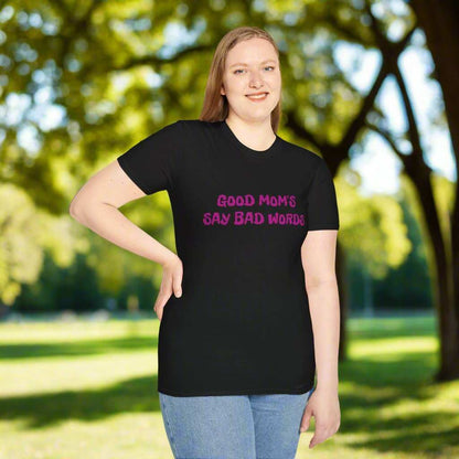 Good Moms Say Bad Words Shirt – Funny Mom Graphic Tee Gif - WJMAPPAREL.COM
