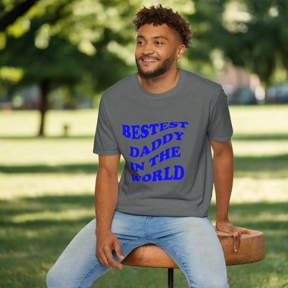 Bestest Daddy In The World T-Shirt – Best Dad Ever Graphic Tee Gift - WJMAPPAREL.COM