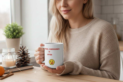 My Sexual Preference Often Mug – Funny Adult Humor Coffee Cup Gift - WJMAPPAREL.COM