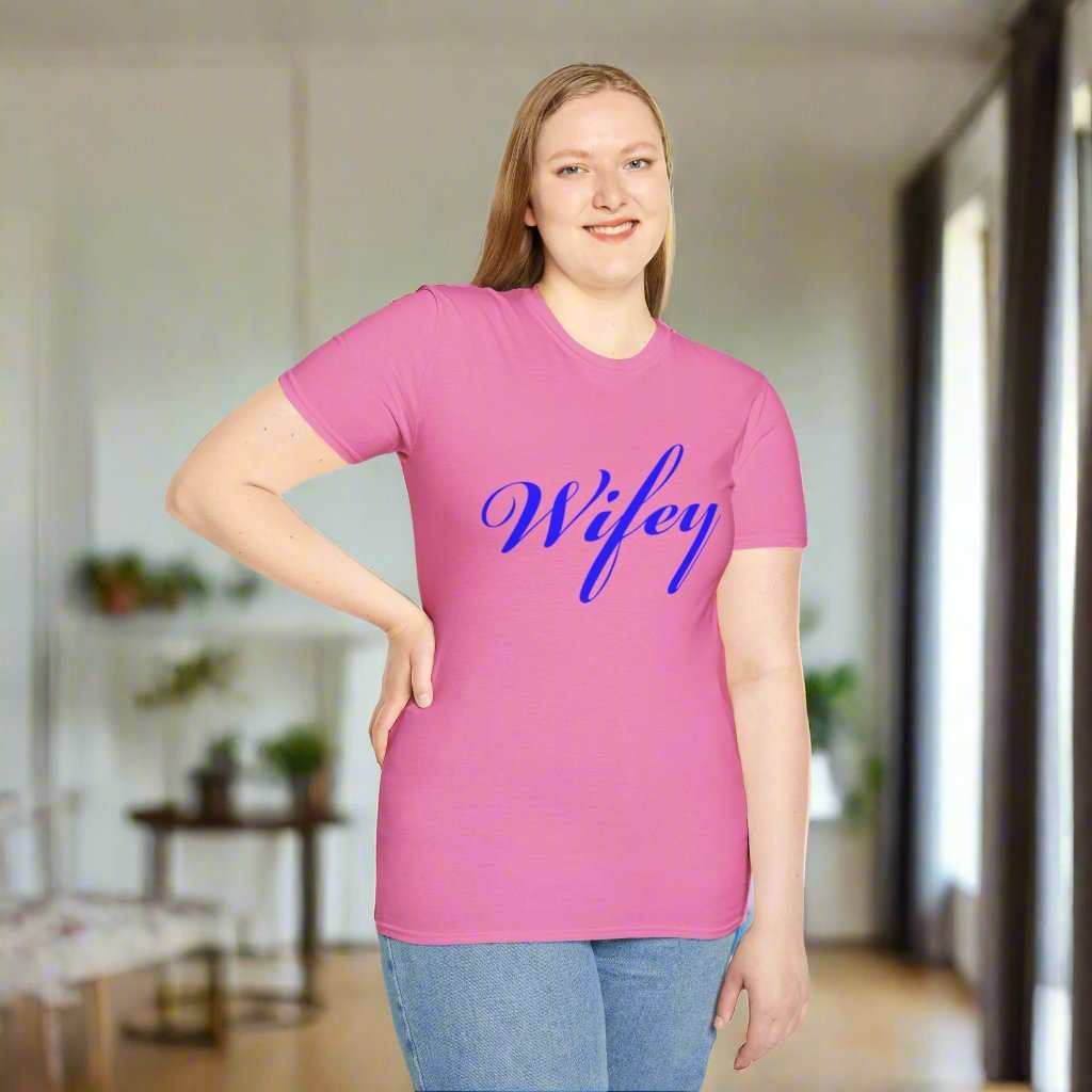 Wifey T-Shirt – Cute Wife Graphic Tee Anniversary Gift - WJMAPPAREL.COM