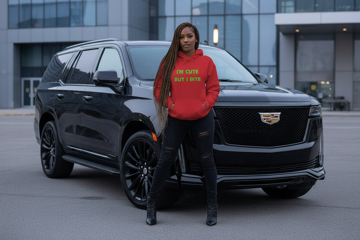 Cute But I Bite Hoodie