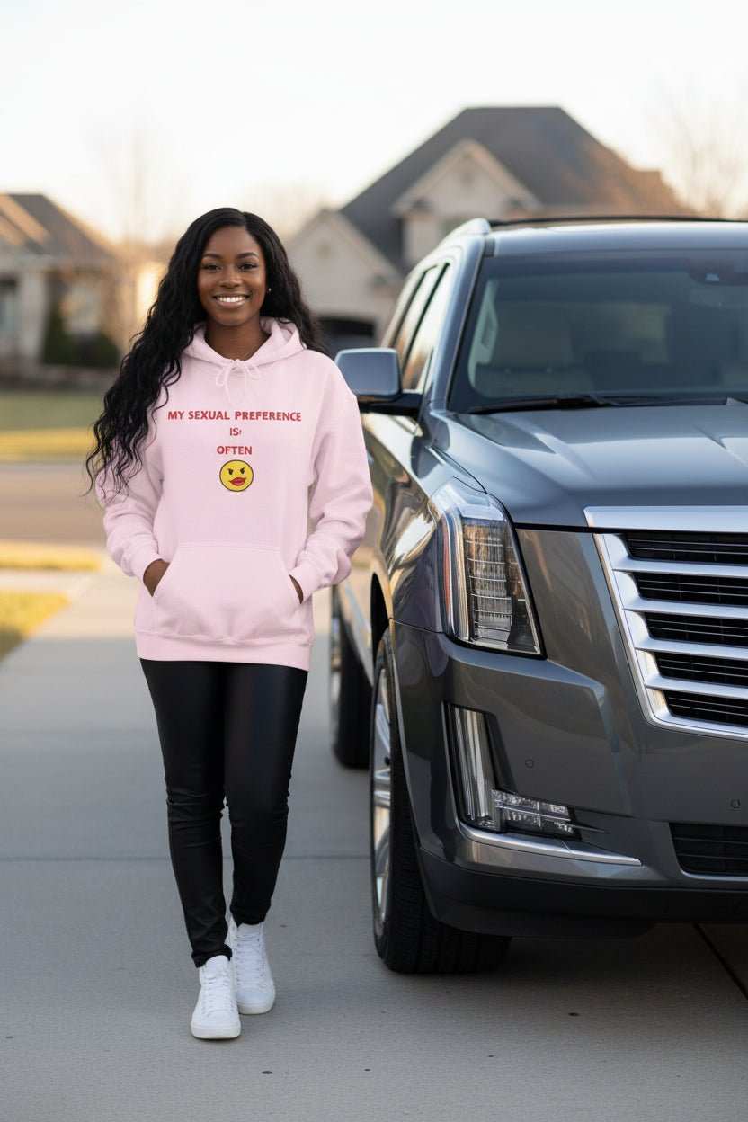 My Sexual Preference Often Hoodie – Funny Adult Humor Sweatshirt Gift - WJMAPPAREL.COM