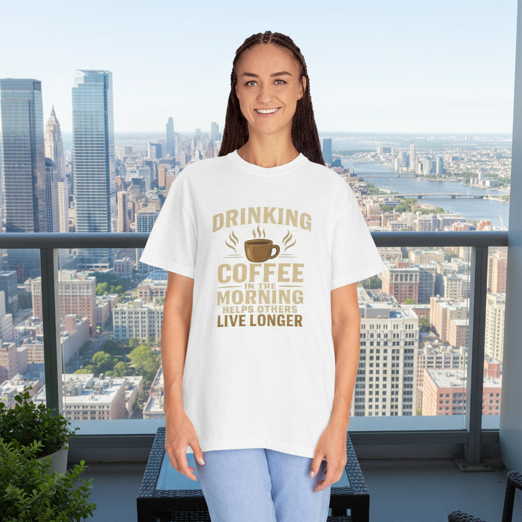 Drinking Coffee Helps Others Live Longer T