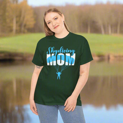 Skydiving Mom T-Shirt – Funny Extreme Sports Graphic Tee Gift - WJMAPPAREL.COM