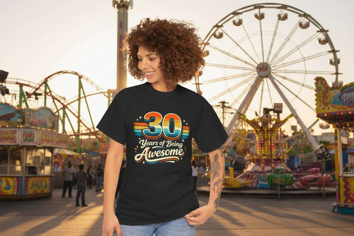 30 Years of Being Awesome T-Shirt - WJMAPPAREL.COM