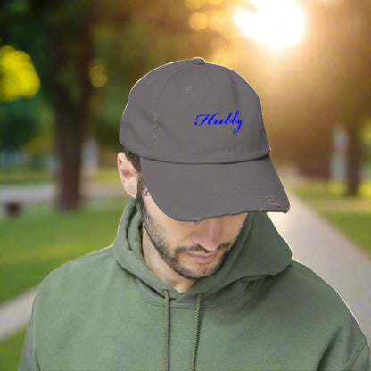Hubby Dad Hat – Cute Husband Adjustable Cap Anniversary Gift - WJMAPPAREL.COM