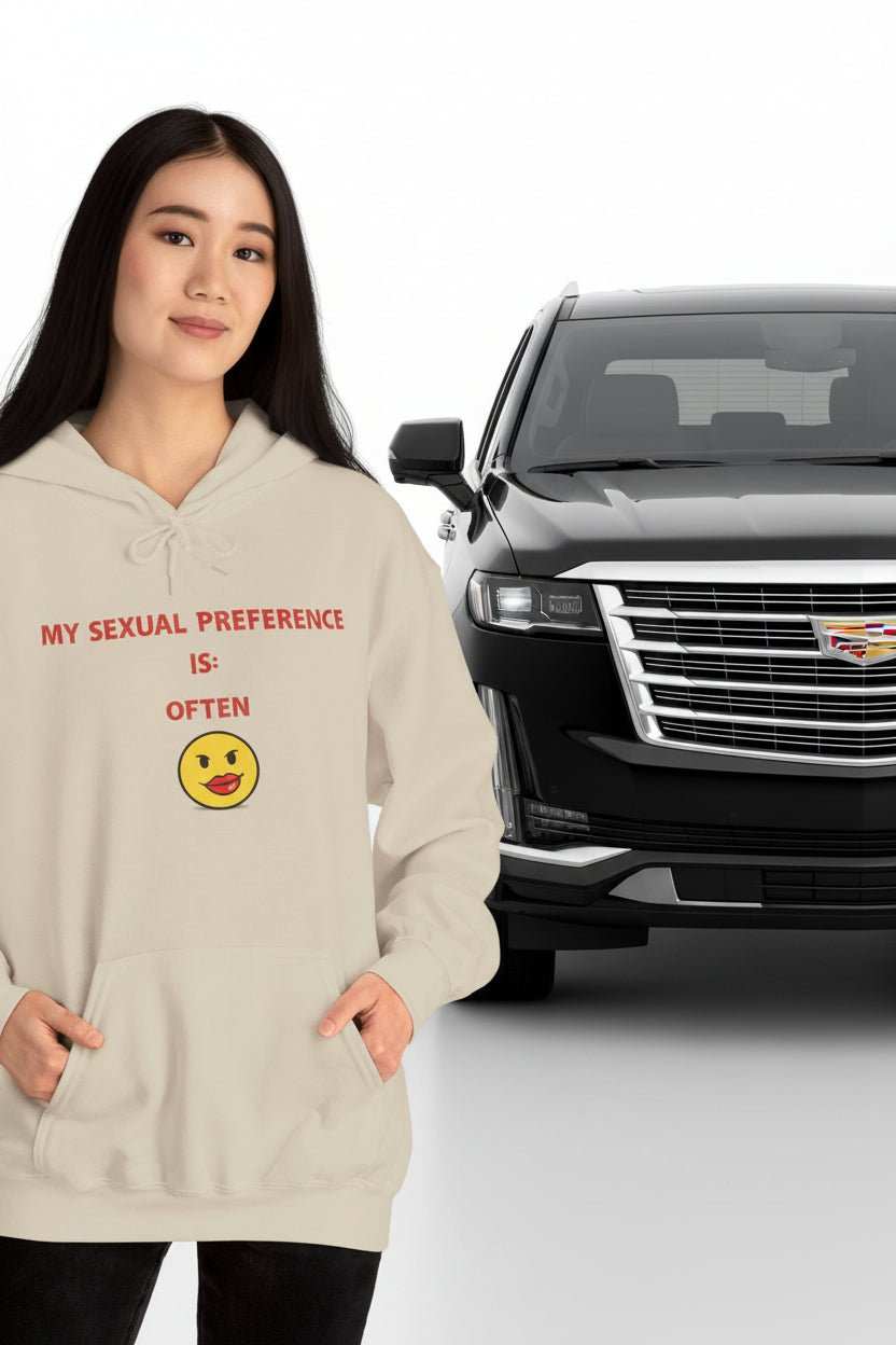 My Sexual Preference Often Hoodie – Funny Adult Humor Sweatshirt Gift - WJMAPPAREL.COM