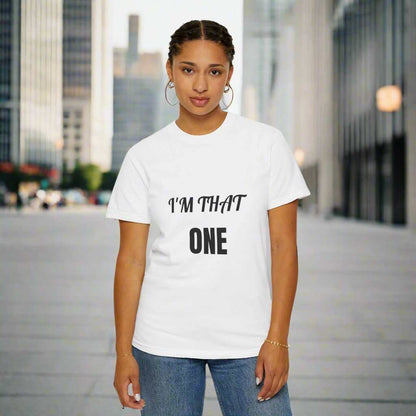 I’m That One Graphic T-Shirt – Funny Confident Statement Tee Gift - WJMAPPAREL.COM