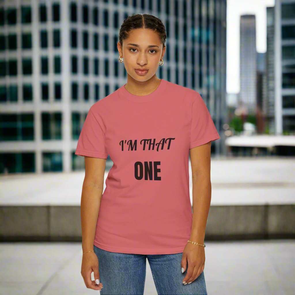 I’m That One Graphic T-Shirt – Funny Confident Statement Tee Gift - WJMAPPAREL.COM