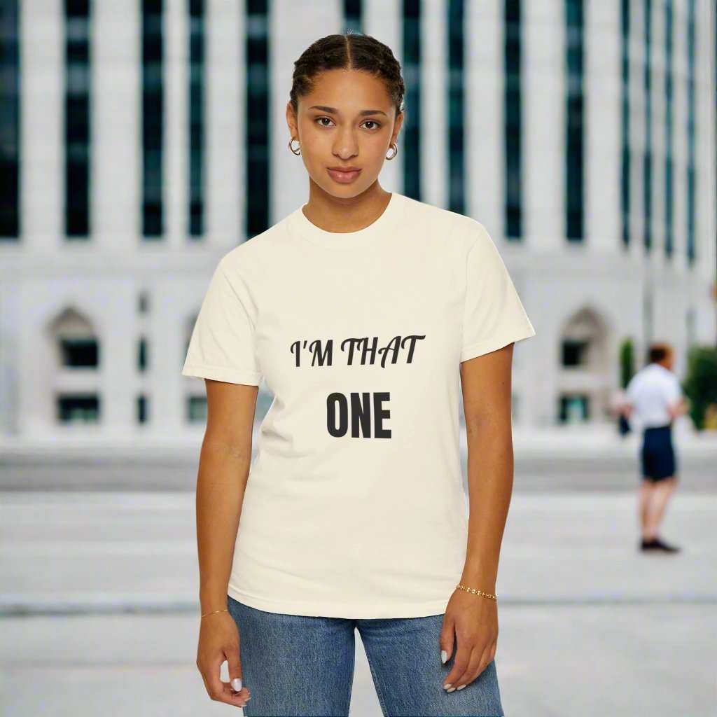 I’m That One Graphic T-Shirt – Funny Confident Statement Tee Gift - WJMAPPAREL.COM
