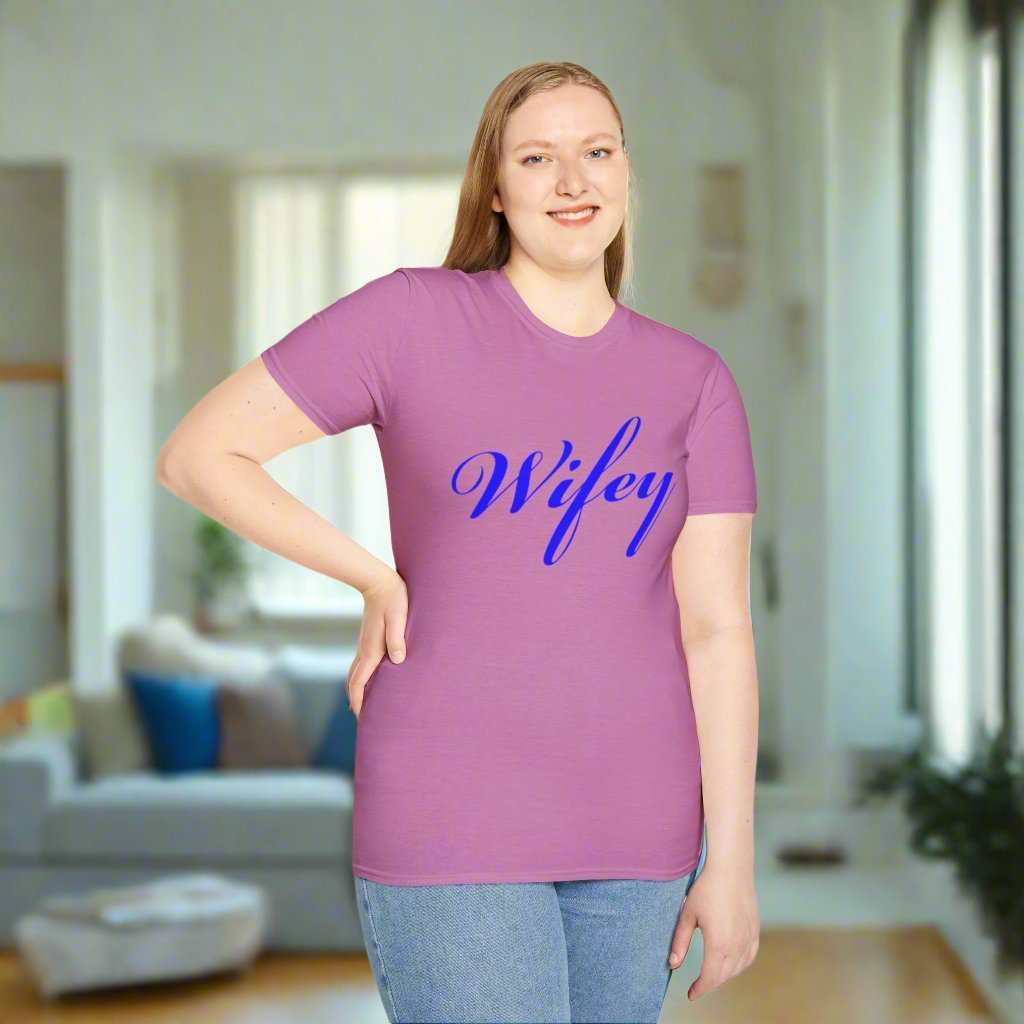 Wifey T-Shirt – Cute Wife Graphic Tee Anniversary Gift - WJMAPPAREL.COM