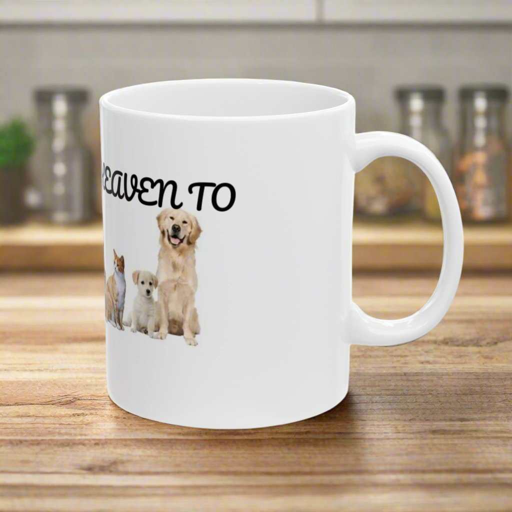 Pets Go To Heaven Too 11oz Mug – Pet Memorial Coffee Mug Gift - WJMAPPAREL.COM