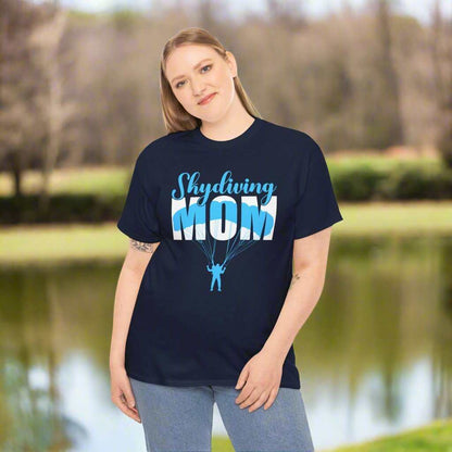 Skydiving Mom T-Shirt – Funny Extreme Sports Graphic Tee Gift - WJMAPPAREL.COM