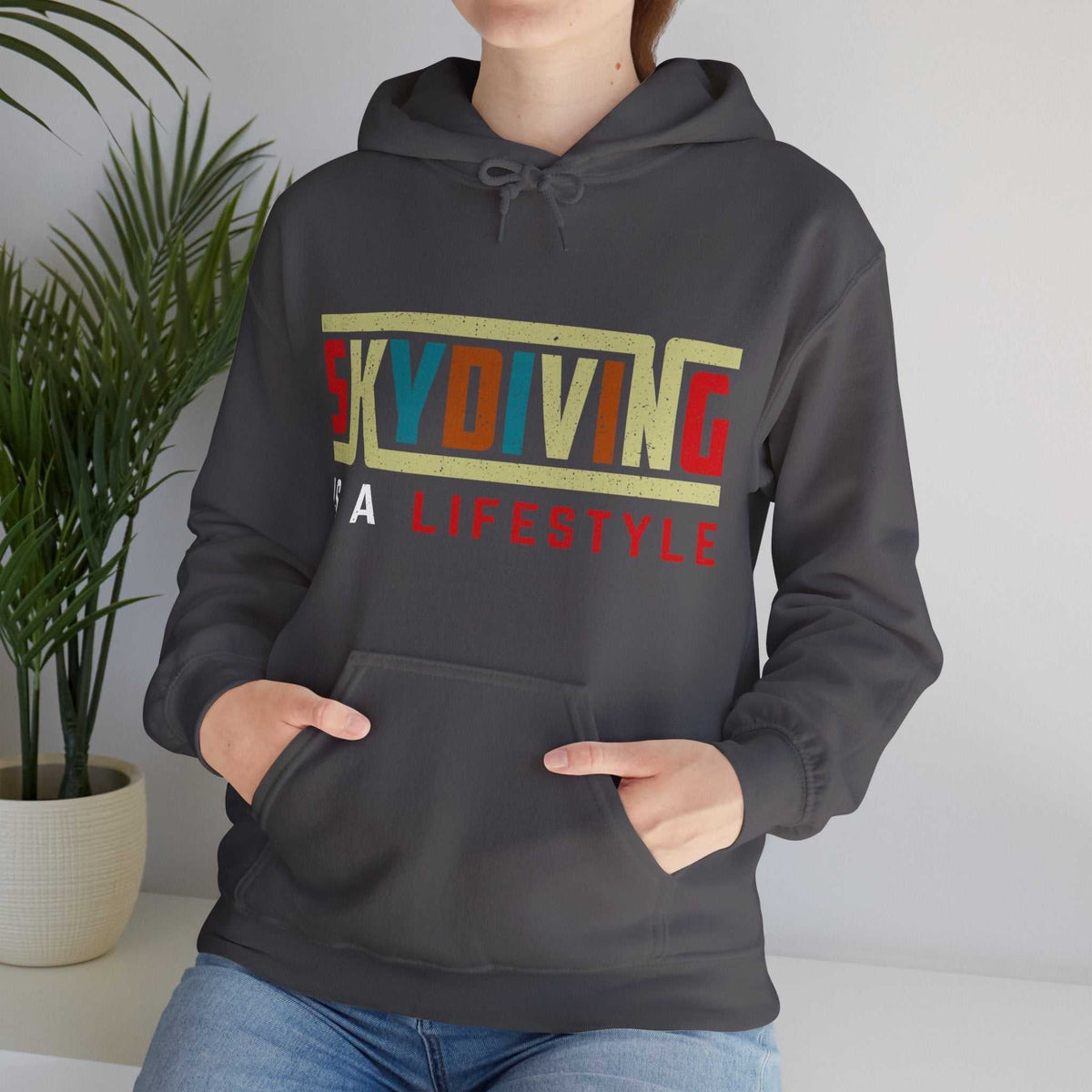 Skydiving Lifestyle Hoodie – Extreme Sports Graphic Sweatshirt Gift - WJMAPPAREL.COM