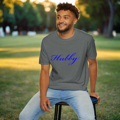 Hubby T-Shirt – Cute Husband Graphic Tee Anniversary Gift - WJMAPPAREL.COM