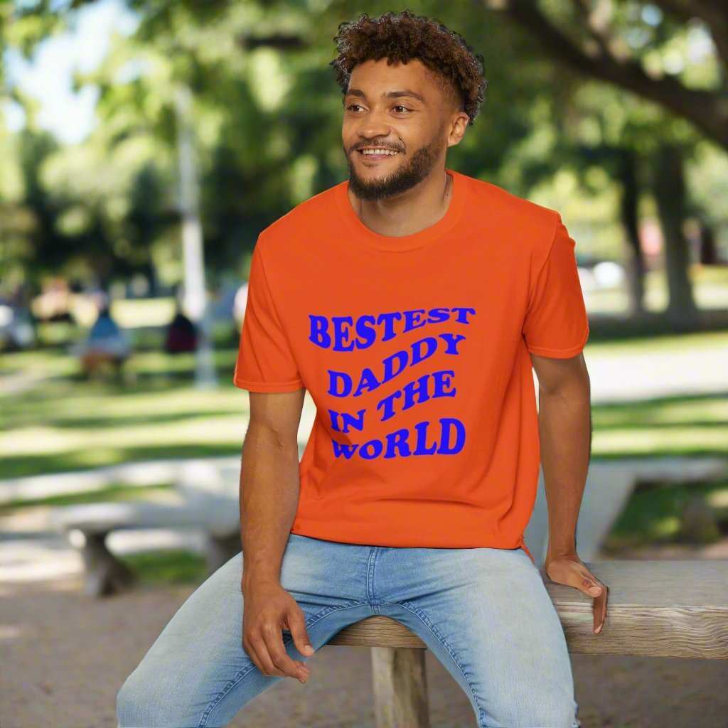 Bestest Daddy In The World T-Shirt – Best Dad Ever Graphic Tee Gift - WJMAPPAREL.COM