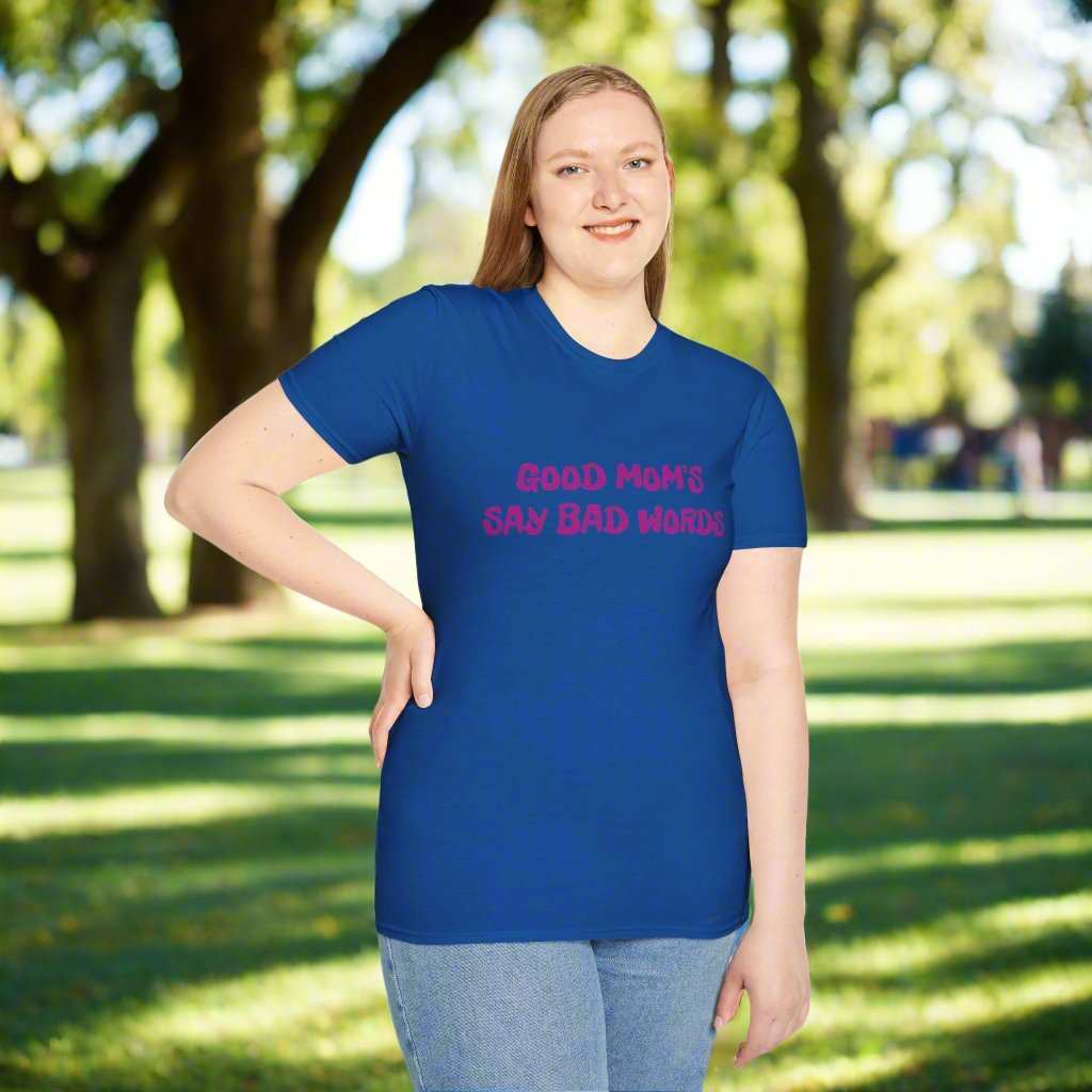 Good Moms Say Bad Words Shirt – Funny Mom Graphic Tee Gif - WJMAPPAREL.COM