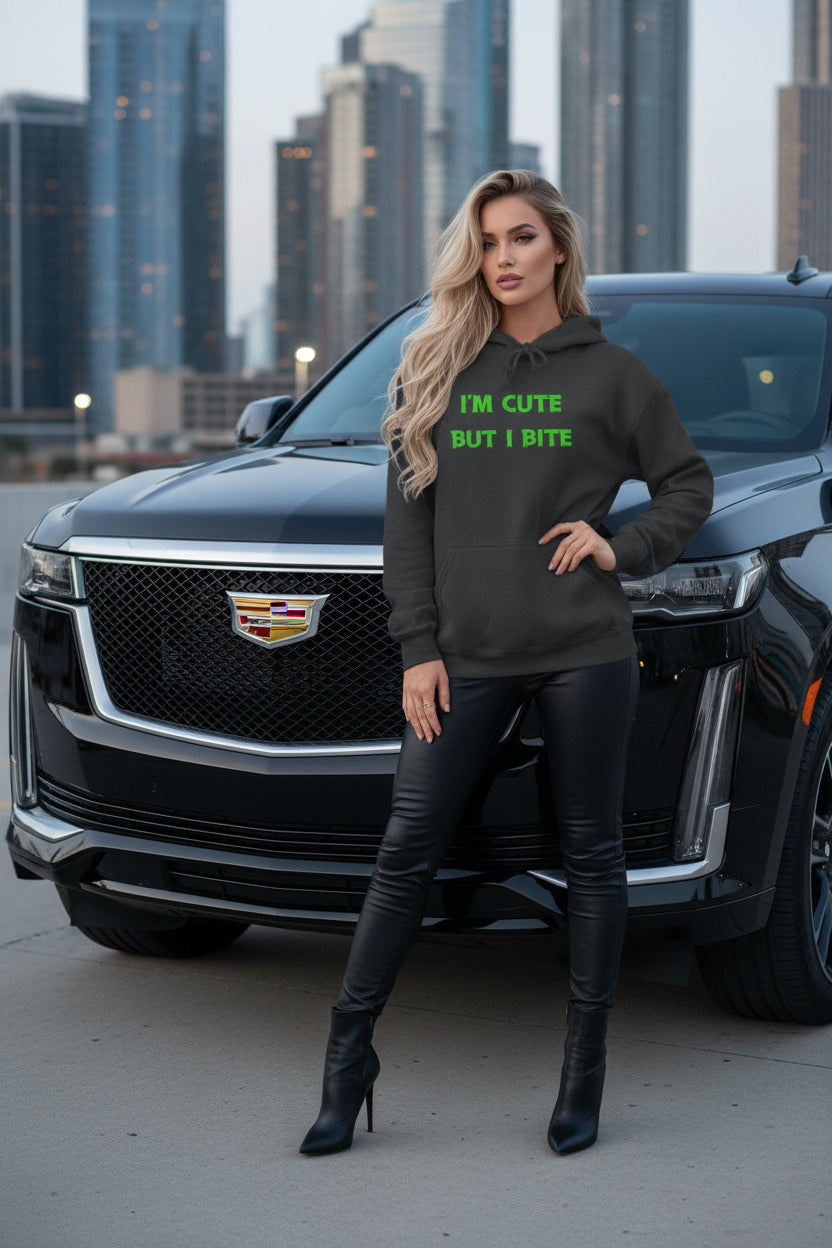 Cute But I Bite Hoodie