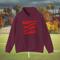 Bestest Daddy In The World Hoodie Red