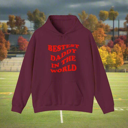 Bestest Daddy In The World Hoodie – Father’s Day Sweatshirt Gift - WJMAPPAREL.COM