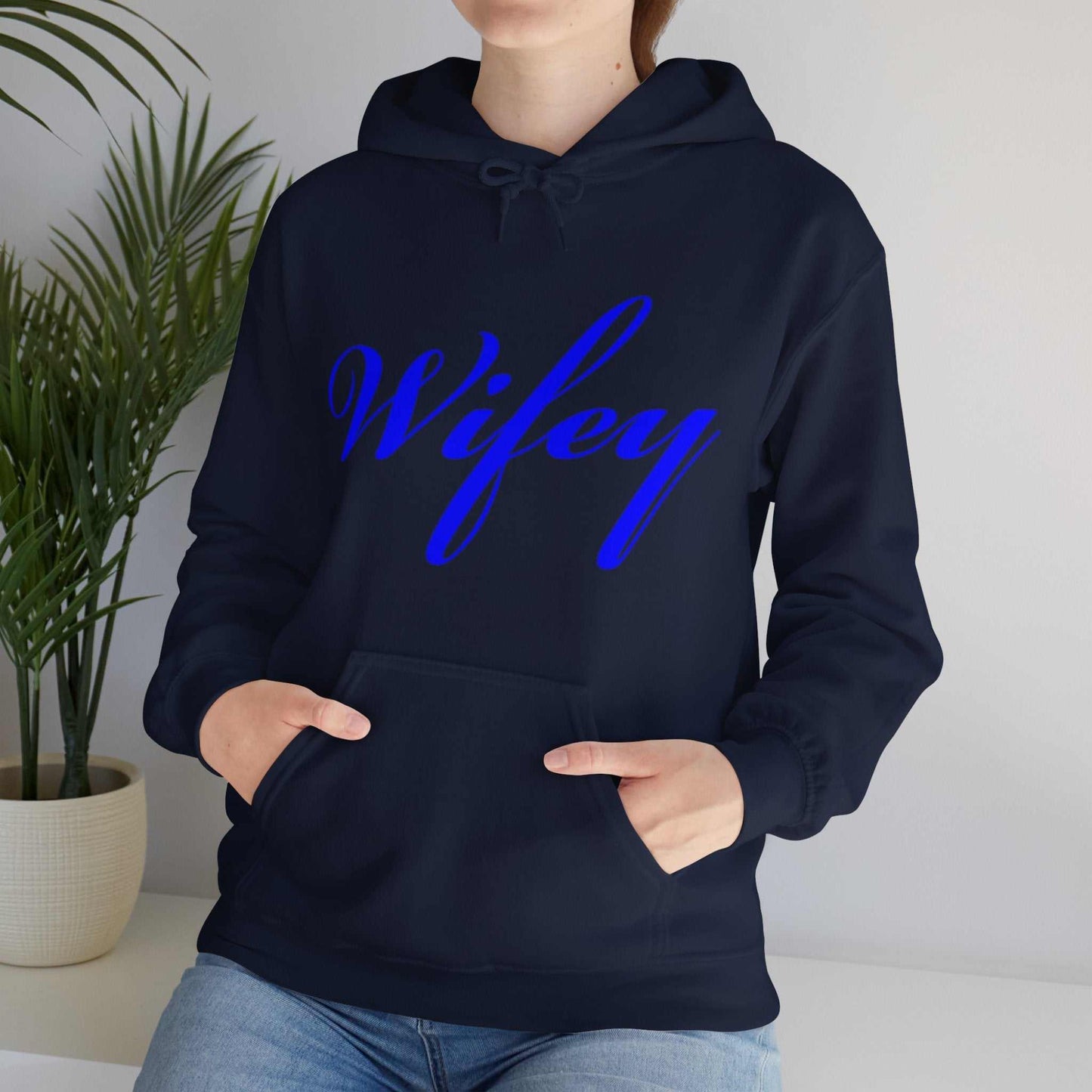 Wifey Hoodie – Cute Wife Sweatshirt Anniversary Gift - WJMAPPAREL.COM