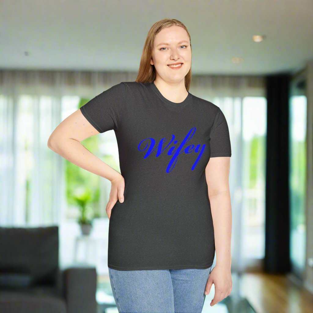 Wifey T-Shirt – Cute Wife Graphic Tee Anniversary Gift - WJMAPPAREL.COM