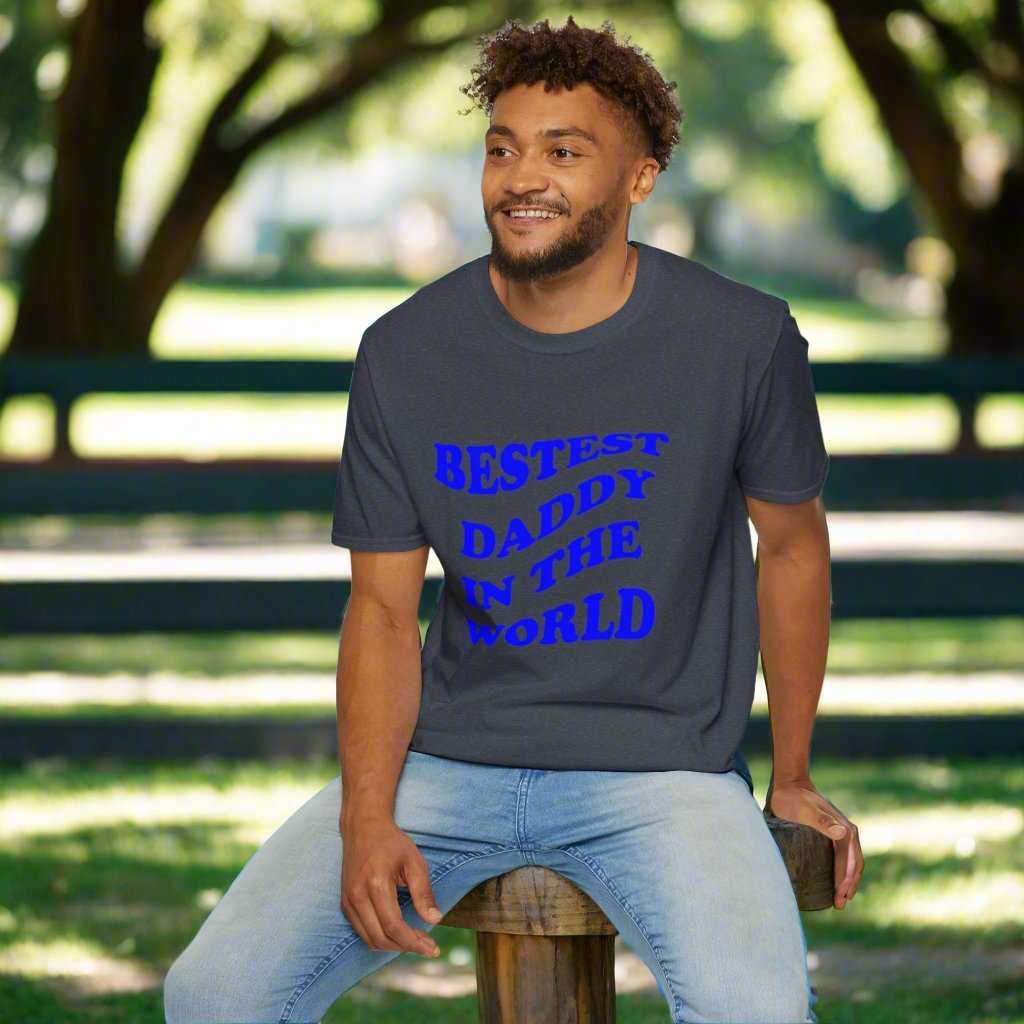 Bestest Daddy In The World T-Shirt – Best Dad Ever Graphic Tee Gift - WJMAPPAREL.COM