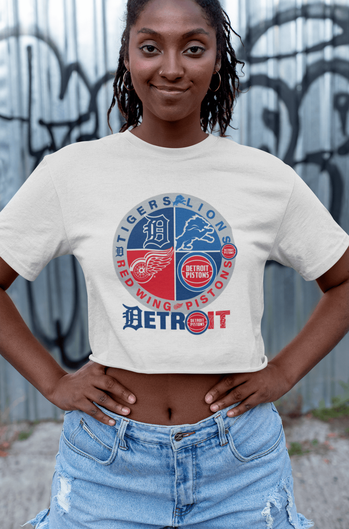 Detroit Sports 4 Team T-Shirt – Detroit Fan Gift Tee for True Supporters - WJMAPPAREL.COM